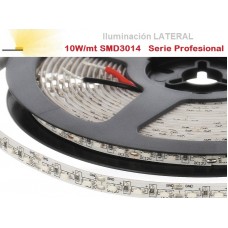 Tira LED 5 mts Flexible 50W 600 Led SMD 3014 Iluminación LATERAL IP20 Blanco Frío, serie Profesional